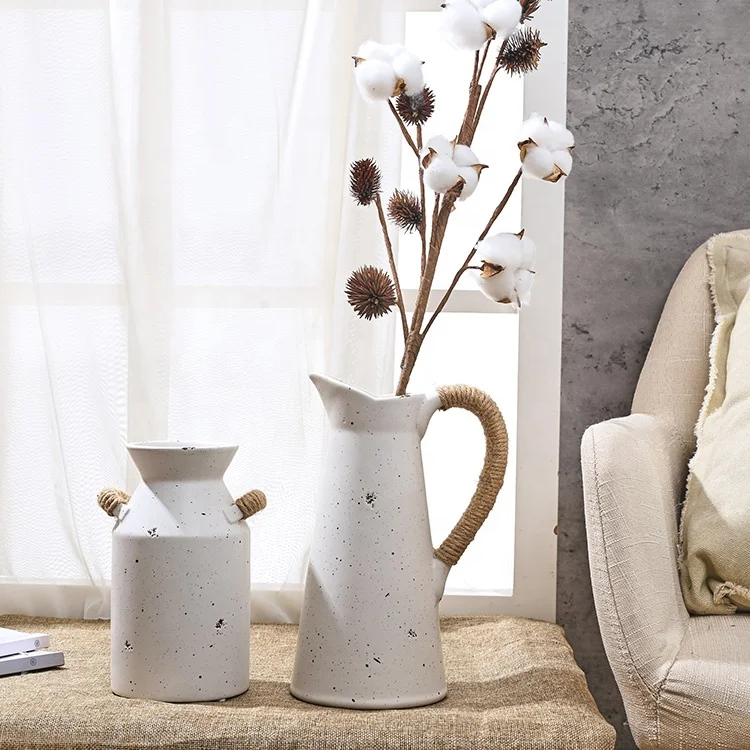 EAGLEGIFTS Nordic Custom Flower Vasen Set Vasi in Ceramic e Porcellana Rustic Decor Porcelain Glaze Vase Set of 3