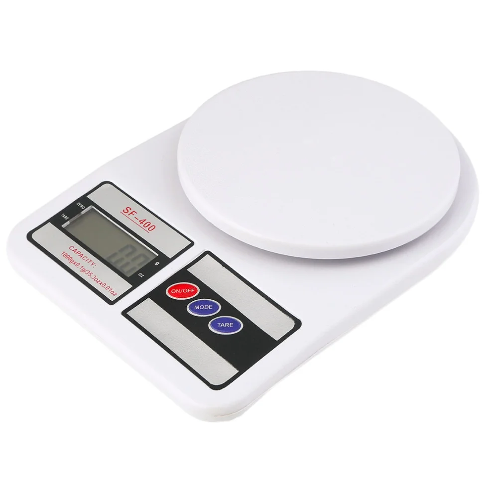 5-10KG The cheapest promotion plastic electronic kitchen balance scale with tray SF400 PT-239