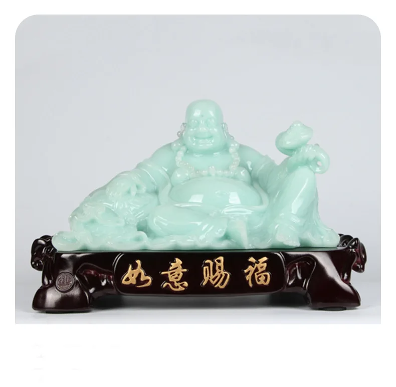 Buddha Decoration Bodhisattva Laughing Buddha Offering Buddha Statue Decoration Home Living Room