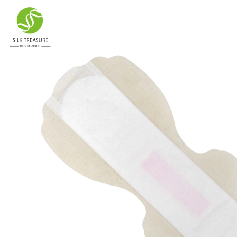 Super soft high absorbency anion 100 cotton sanitary pads ladies plus long night sanitary napkins