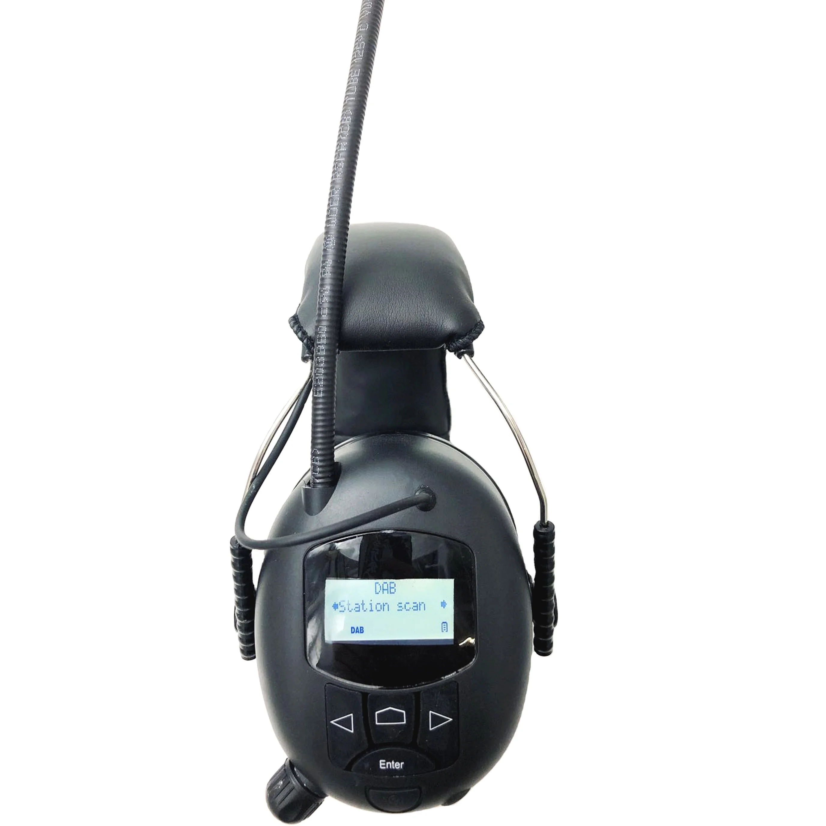 Professional Anti-noise headset Earmuff With DAB/FM/AM Radio