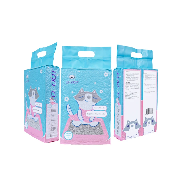 Eco friendly Tofu Cat Litter