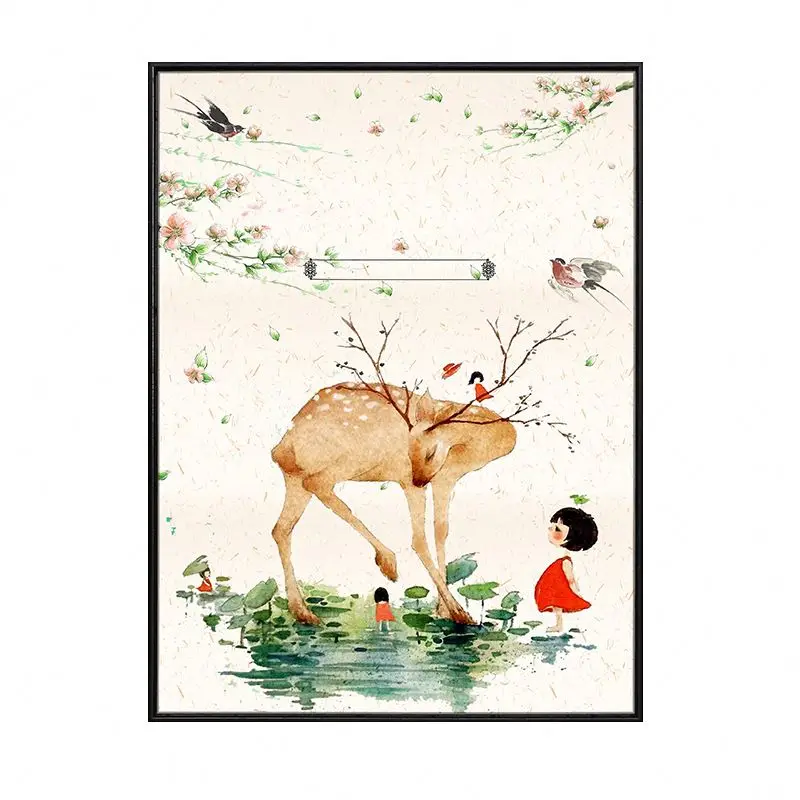 Art Anime Prints Framed Light Print, Marine 18 Glow Up Plastic Model Figures 100 Styles 12 Wall Art Hanging Decorative Painting