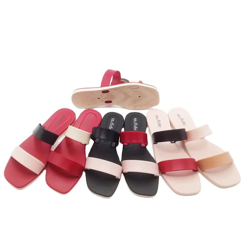 2021 China manufacturer cheap fashion trend casual soft sole ladies slippers