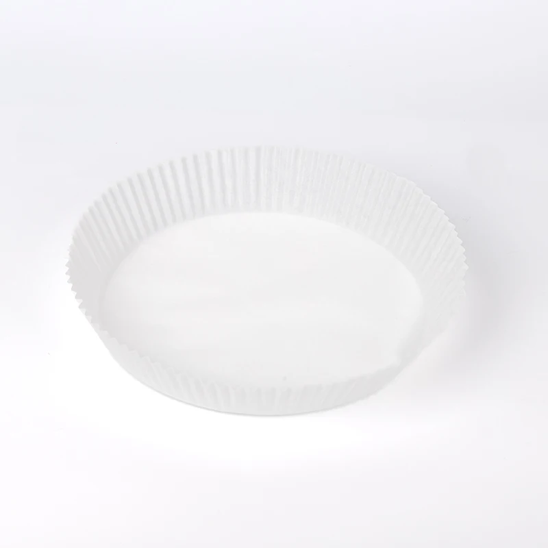 LOKYO Fluorescent-free heat resistant greaseproof moisture proof 6.3 Inch disposable air fryer paper liner