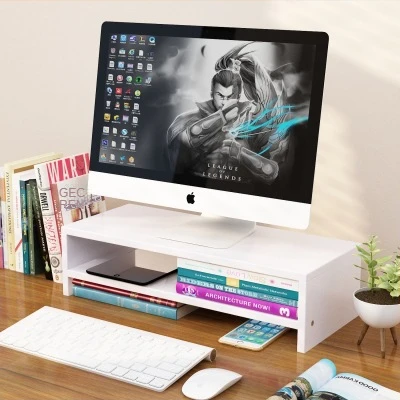 Computer support stand on the desktop, factory hot selling height-increasing monitor storage rack base rack