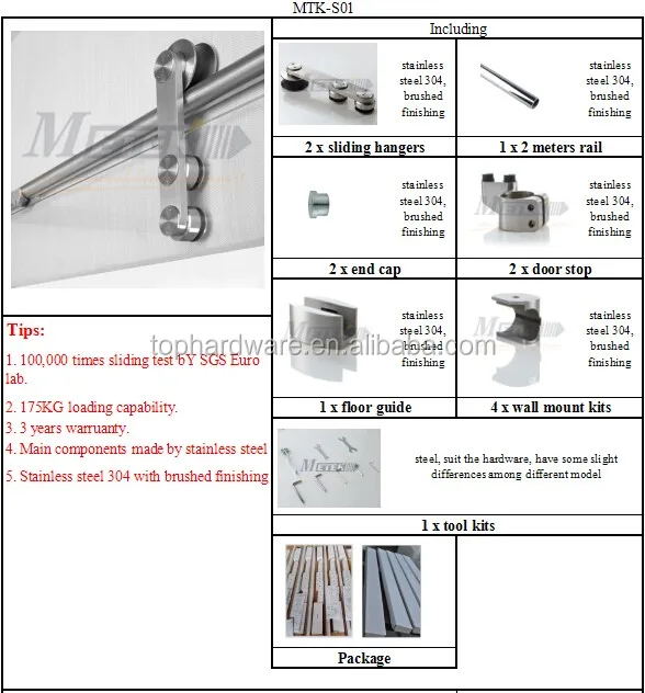 Прямая поставка с фабрики оптовая продажа Дешевая современная бескаркасная белая алюминиевая стеклянная подвесная рейка для коммерческого дома раздвижные двери сарая
