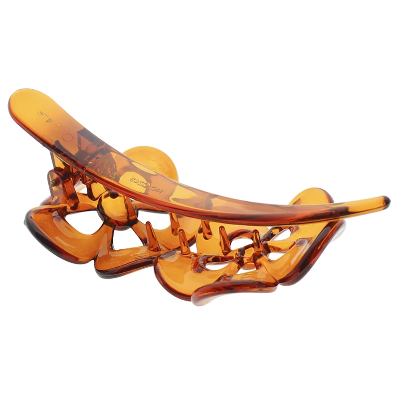 BSCI Factory Audit Flower Shape Plastic Hair Clip DIY Fashion Hair Grips