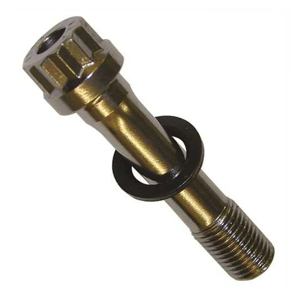 Flange bolt 12 point  m7 stainless steel wheel bolt m8x1.25x32 m6 12 point flange bolt