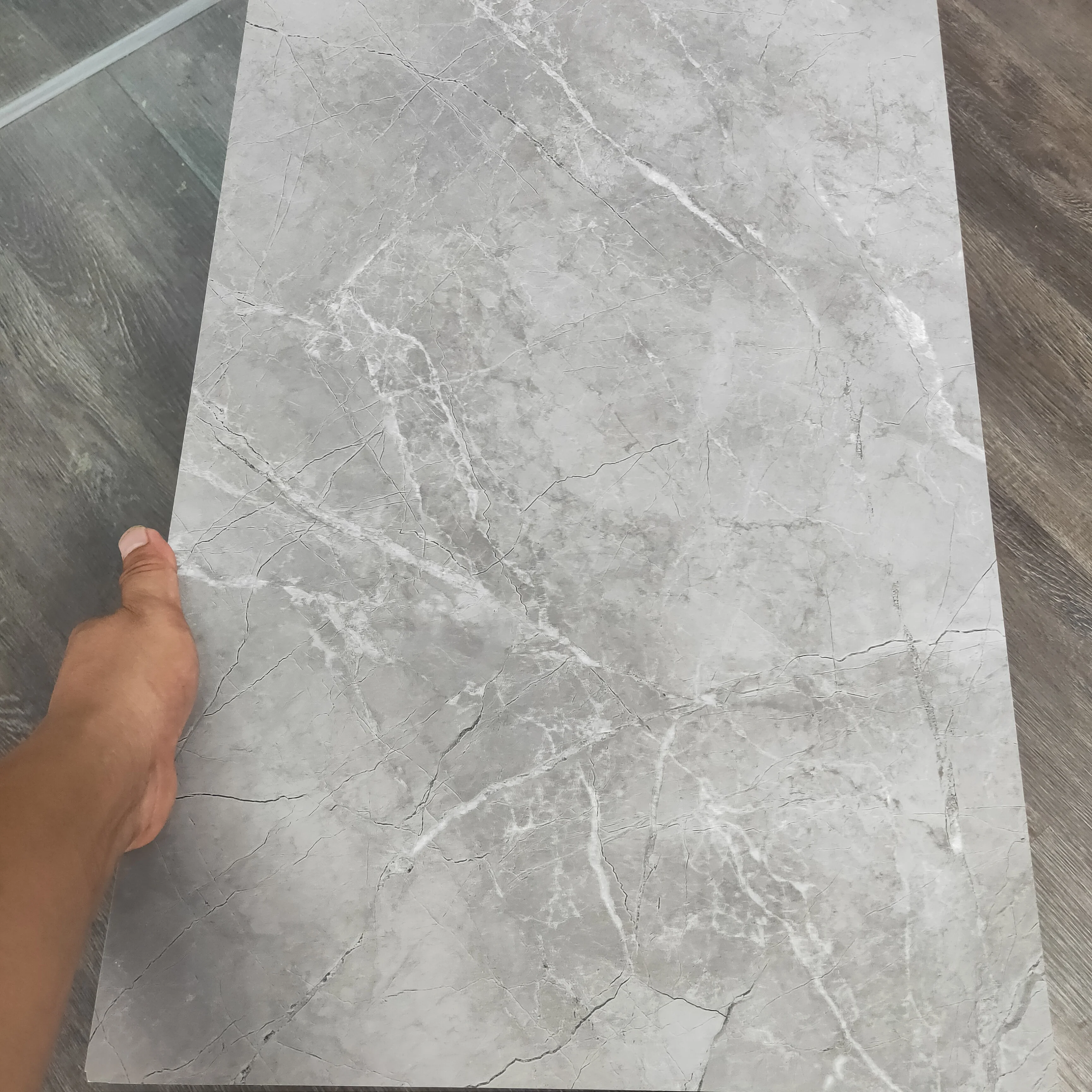 2400x1000x10mm UK Market Quality Economy Waterproof Wet Wall Bathroom Shower Wall Panel With CE