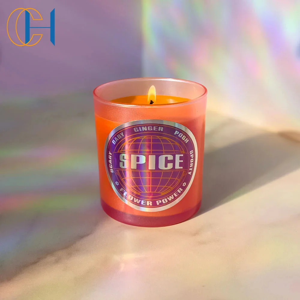C&H Top Selling Luxury Private Label Custom Scented Soy Wax Glass Jar Candles