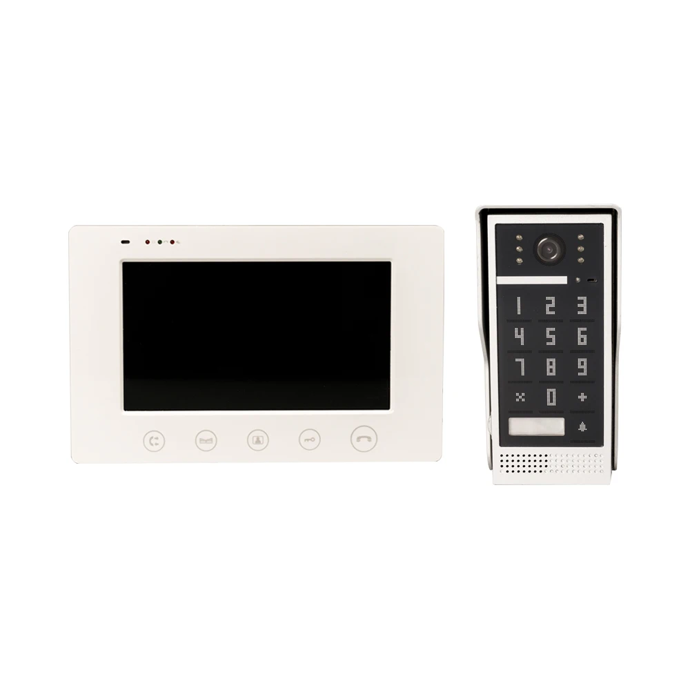 Doorbell Hidden Camera Wifi Camera with indoor screen two four way audio door bell