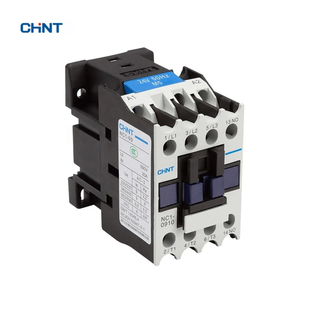 CHNT NC1 серии 9A 1NO электромагнитный замыкатель AC 24V