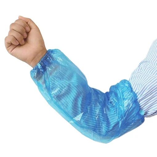 High quality disposable waterproof sleeves wholesale cheap PE material sleeves
