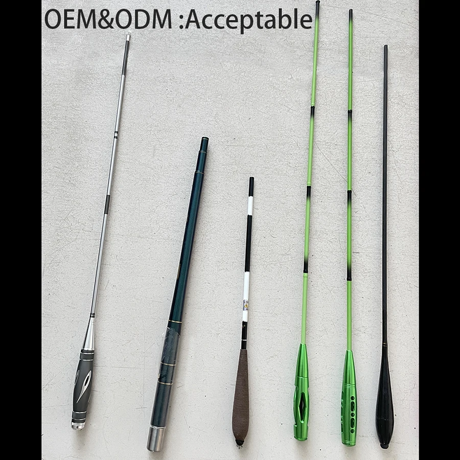 Wholesale OEM 1.5M - 3.0M Carbon Baitcasting Shrimp Ice Carbon Mini Winter Ice Fishing Shrimp Rod fishing rods