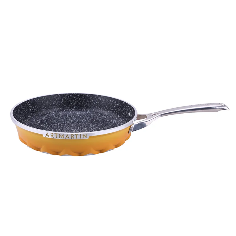 Amercook kitchen supplier nonstick cooking 26cm cast aluminum frying pan