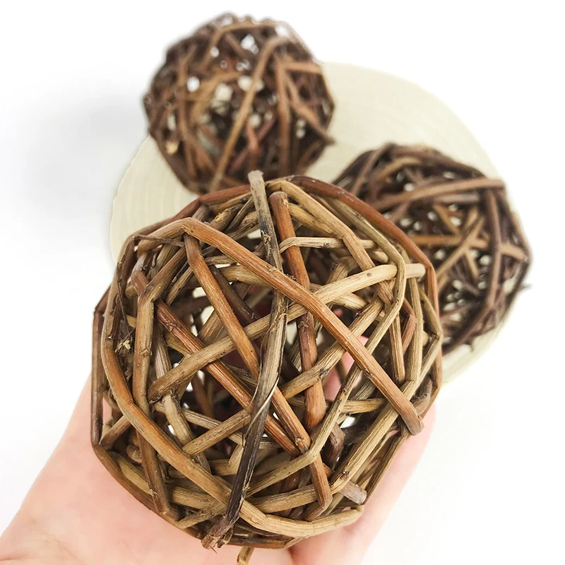 handmade Activity corn Toy Rabbit Carrot Chew Toys Rat Rodent Chew Grass Rolling Balls for Guinea Pigs Chinchilla Hamsters