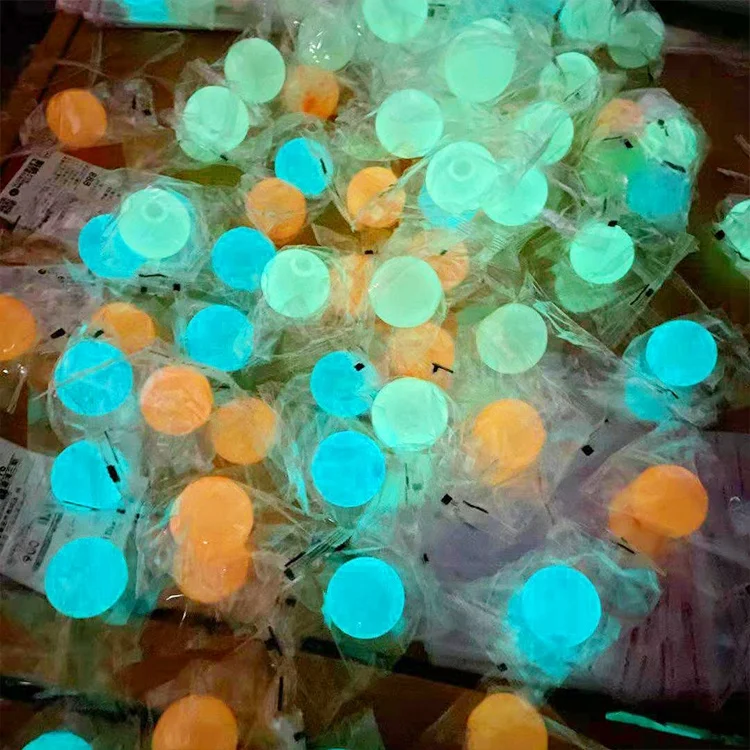 Glowig Ceniling Balls Adult And Child Pressure Balls Glowing Sticky Balls Wet Soft Toys Sensual Pressure Toys Adult And Child