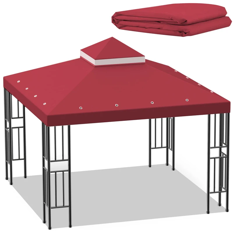 Aluminum Frame Tent High Peak Gazebo Modern Customized Adjustable Louvered Roof Waterproof Motorized Waterproof Pergola Gazebo