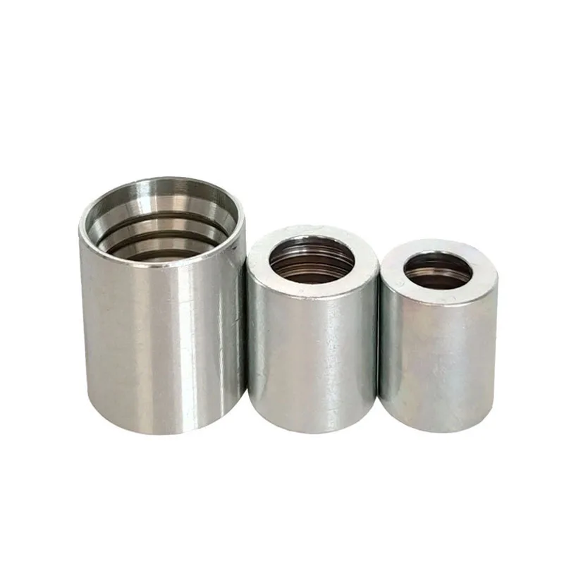 China factory FERRULE FOR SAE 100 R2AT/EN 853 2SN no skiving hydraulic crimp hose ferrules 00210