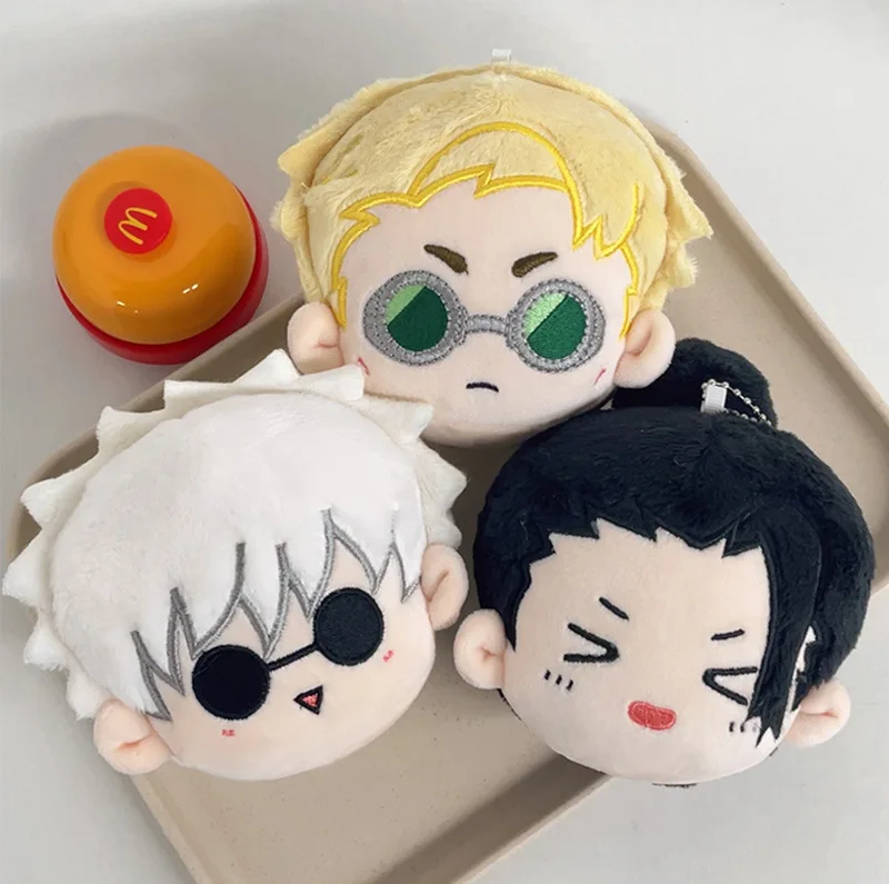 40 стилей Tuanzi 10 см Jujutsu Kaisen Haikyuu Genshin ударная звезда рельсы любовь и глубокая космическая Аниме кукла плюшевые игрушки кулон