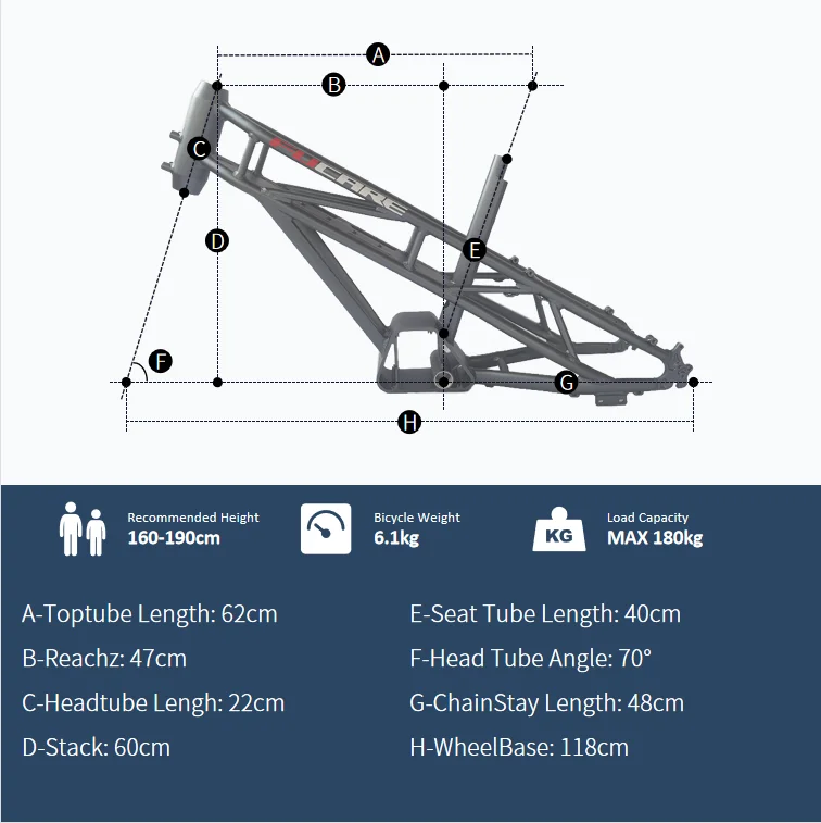 Комплект для переоборудования велосипеда из алюминиевого сплава