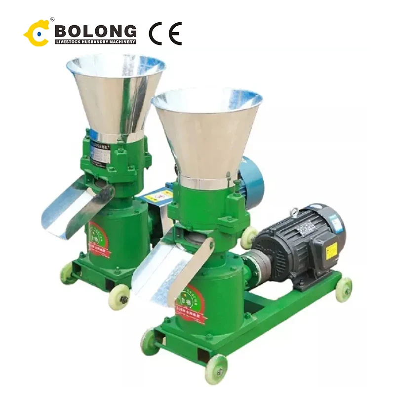 Mini chicken cattle animal feed food pellet making machine Poultry feed pellet mill pelletizer machine