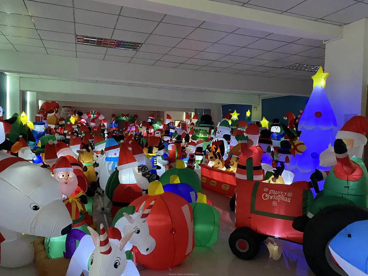 270cm inflatable cute white ghost child with pumpkin cart witch Halloween outdoor garden decoration 2