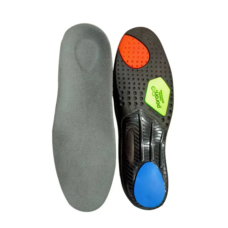 2021 New Design PU sports orthopedic insoles suitable arch support flat foot release heel pain Ankle protection