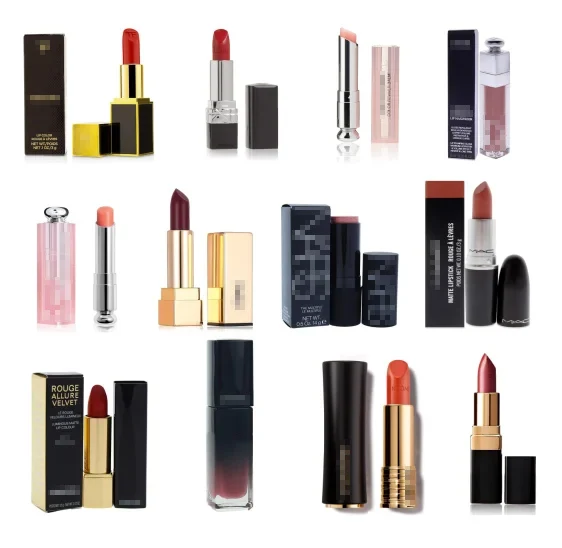 2024 Famous Brand Factory Wholesale Custom Logo Lip Stick Luxury Collection Lipstick Lip Gloss Cosmetics Makeup Beauty Products