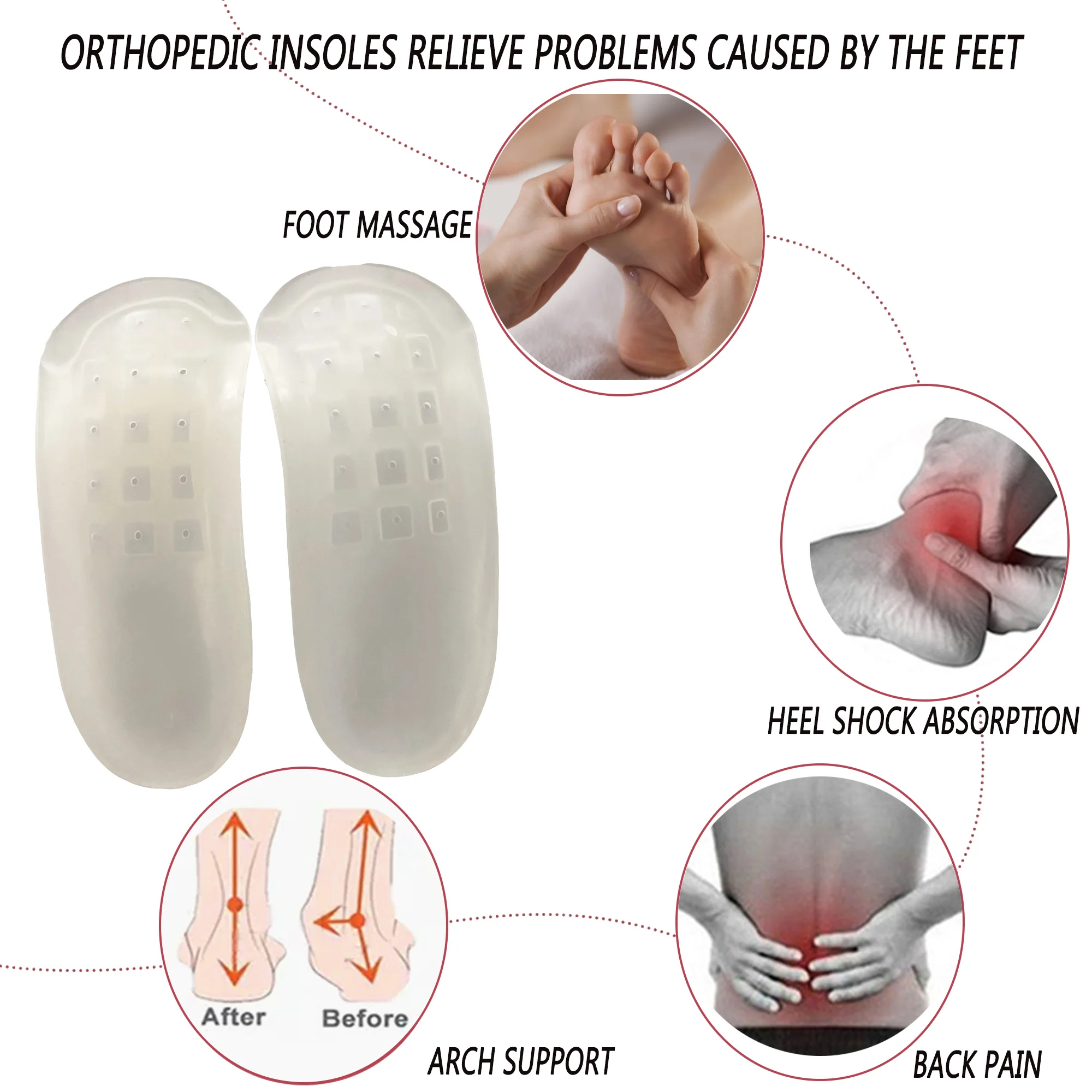 3d foot scanner arch support pad custom made orthotic insole