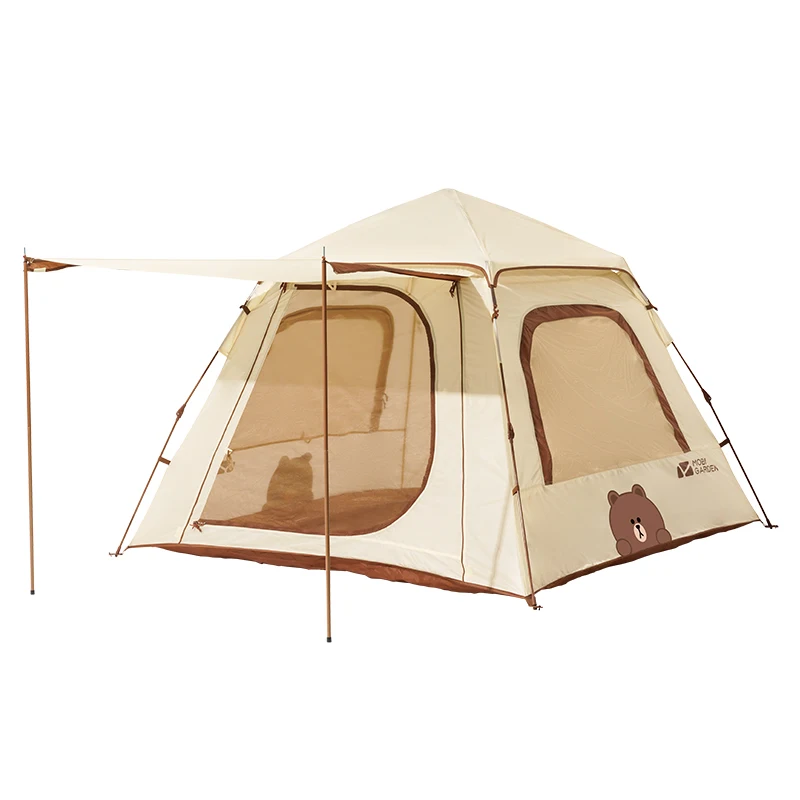 MOBI GARDEN redesign Ling Dong 145 Space LINE FRIENDS Camping Portable Tent Outdoor