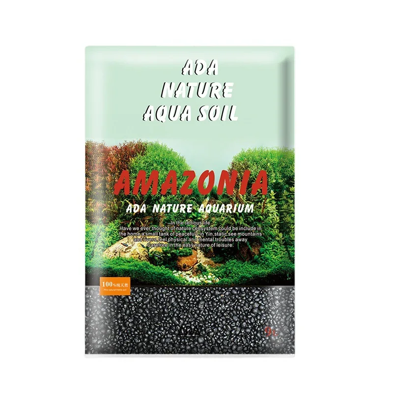 Aquarium Planted Fish Tank Plants Care Freshwater Soil Substrate Sand Soil Fertilizer Mud Packaging bag