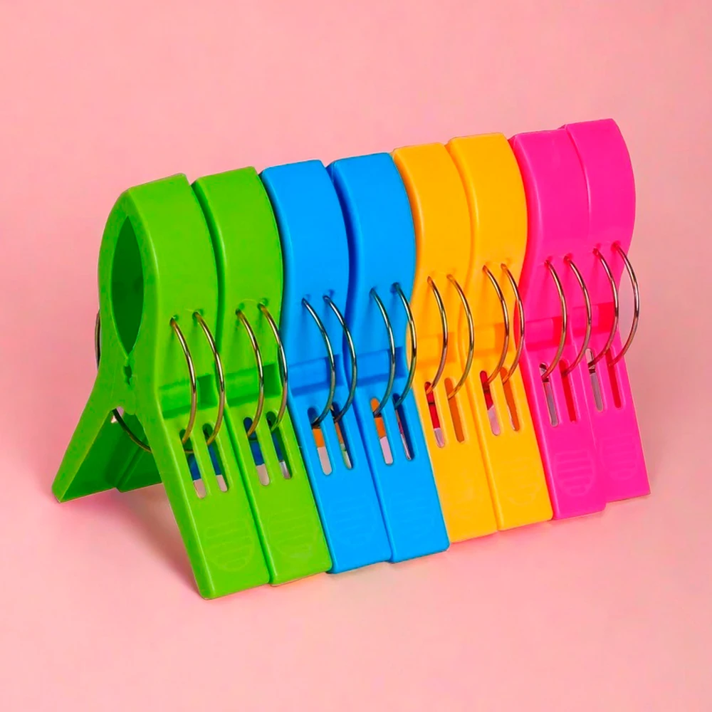 wholesale custom extra large size big jumbo pool boat plastic clothes pegs beach chair towel clips for beach chairs towel