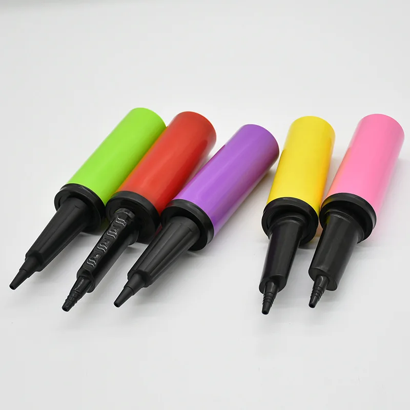 2021 New style  hand Push Air balloon pump two way air pump for Party decoration