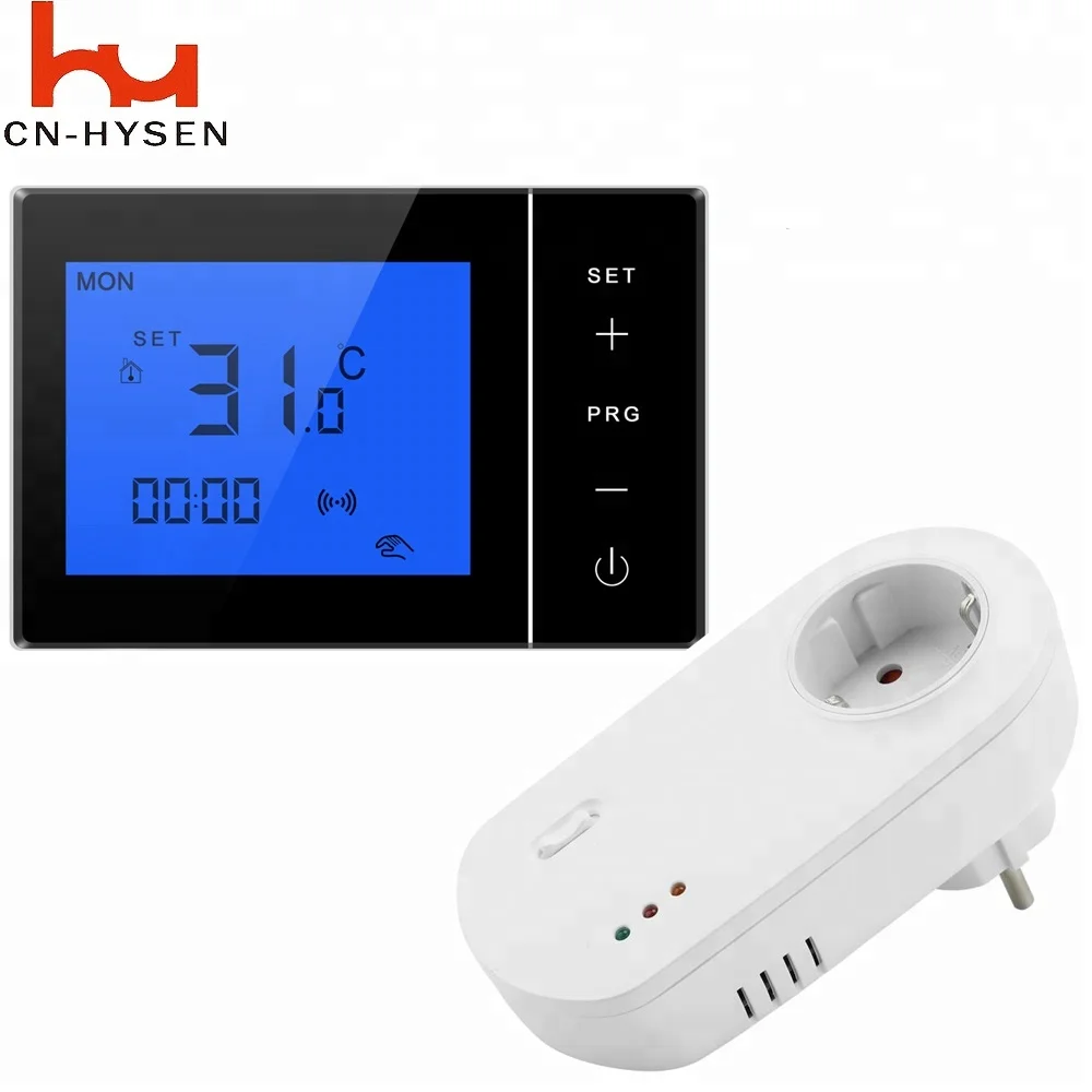HY01RF Wifi Smart Thermostat for Electric Wireless Heating Digital Display Temperature Controller