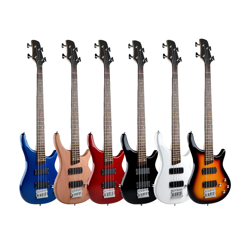 Popular Ash Wood 4 strings electric bass guitar made in China