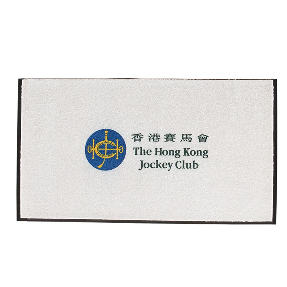 High quality anti slip outdoor floor mat custom logo printed personalized nylon door mat carpet welcome entrance mat