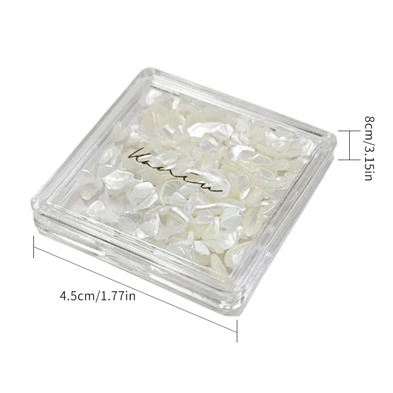 High Quality Shell Fragment for Nail Art Accessories Mother of Pearl Crafts Crushed Abalone Shell Sheet Chips