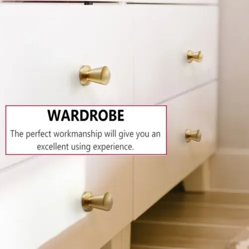 Solid Brass Cabinet Handle Oval Square Shaped Drawer Knobs Cabinet Door Dresser Pull Golden Furniture Handles