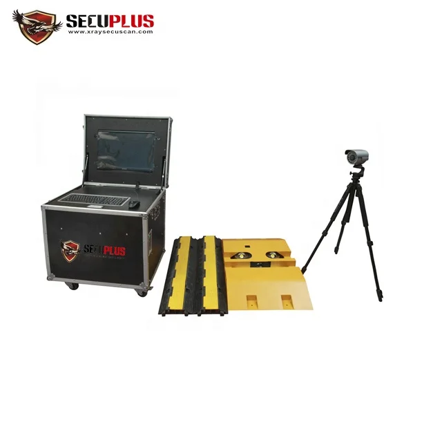Portable under vehicle inspection system for explosives, bomb detection