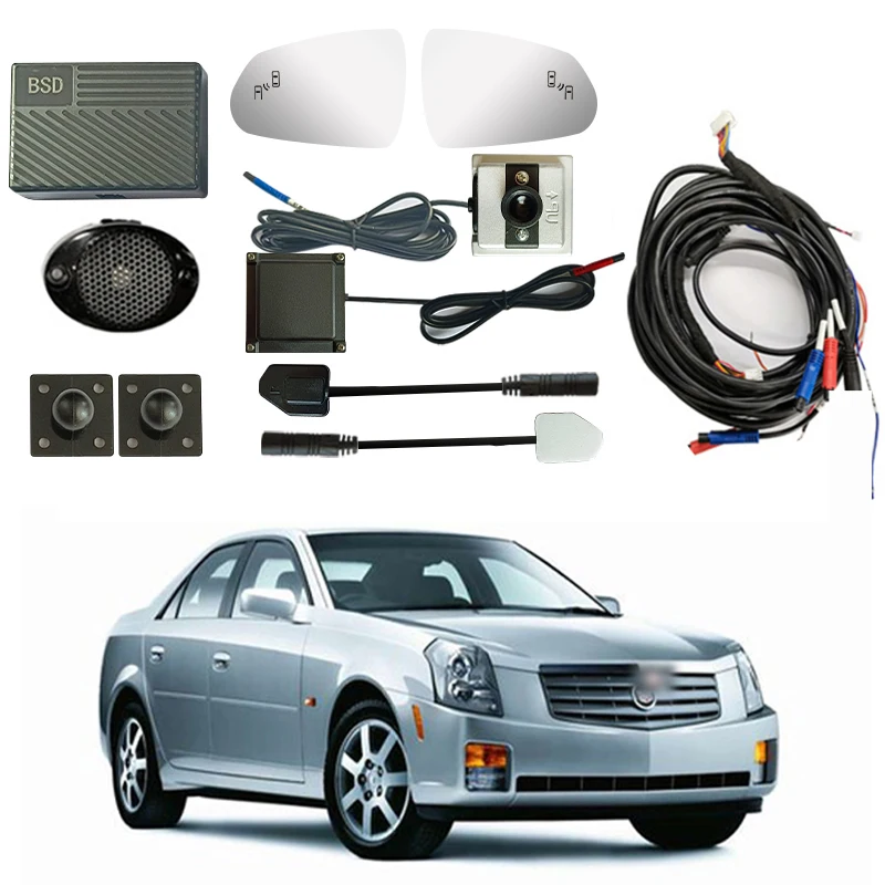 24HZ Two-color light microwave radar sensor Blind Spot Detection Bsd Lane Change Assist Suitable for cadillac escalade