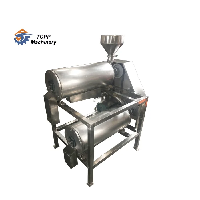 Tomato mango juice pulping seeds extracting fruit pulp juice making machine