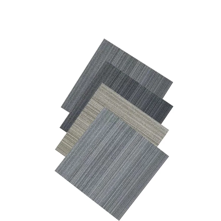 50*50CM PP material surface commercial floor belgium carpet tiles