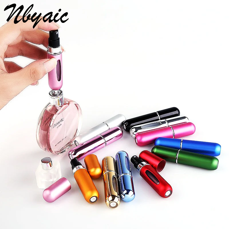YiWu factory supplier 5ml mini cute refillable travel  botella de perfume recargable 2022  parfum perfume bottle