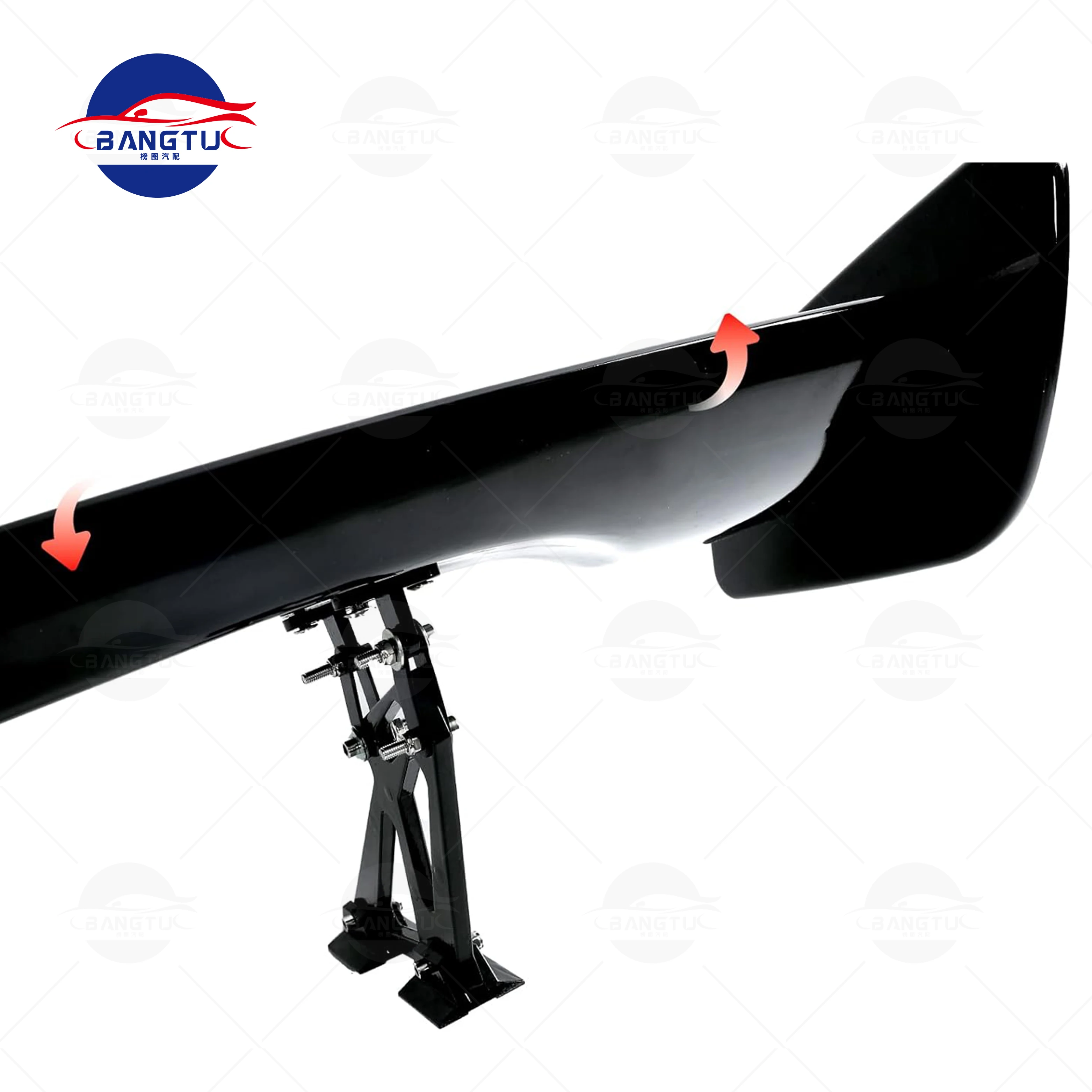 Universal ABS Adjustable Wide GT-Style GT Trunk Spoiler Wing