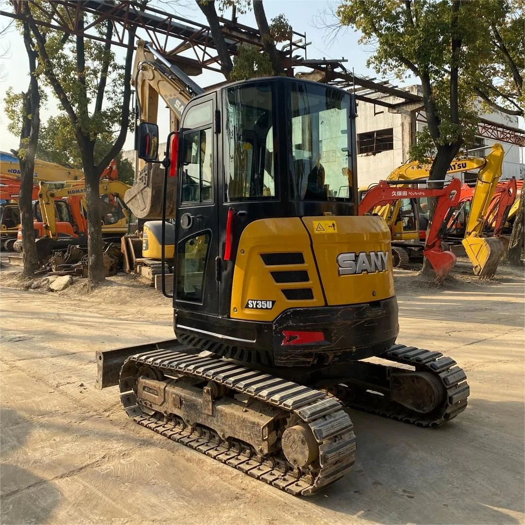 Экскаватор SANY SY35U SY26U SY55C SY16C SY18U мини-экскаватор гусеничный экскаватор мини для лесной фермы в помещении