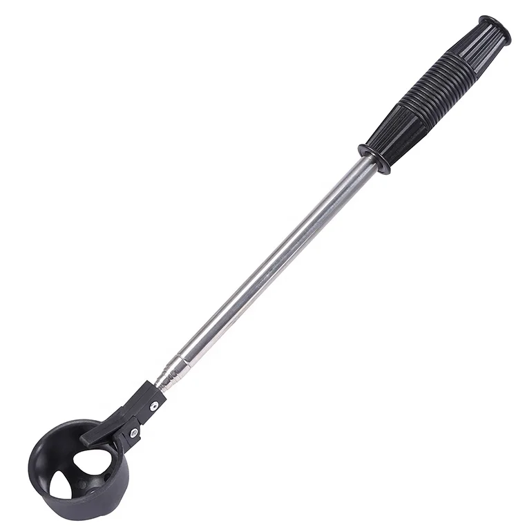 Golf Ball Retriever Telescopic for Water with Automatic Locking Scoop Ball Pick Up Retriever Tool Golf with Grabber Tool