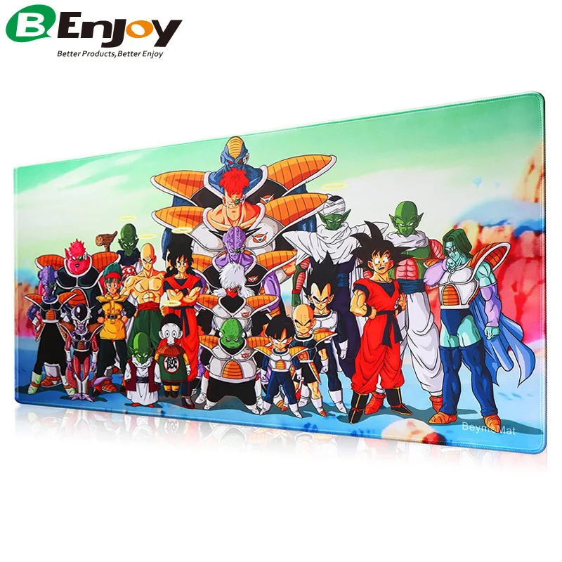 High Quality Custom Personalized Anime Big Large Size Rubber Neoprene  Water Resistant  Sublimation Gamer Gaming Mouse Pad