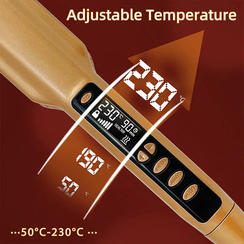 New Product Gold Hair Straightener Wholesale Private Label Factory Price Quality Professional Titanium Best Flat Iron